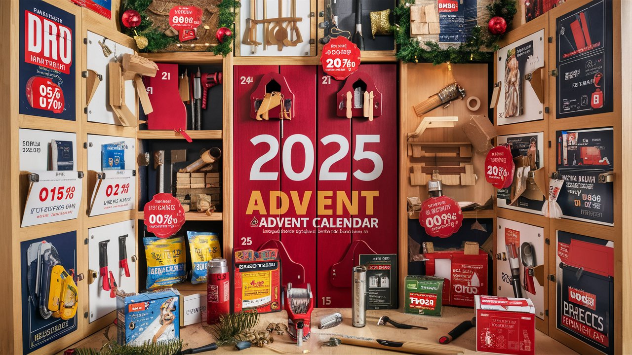 toom Adventskalender 2025: Inhalte, Angebote, Preise & lohnt sich der DIY- & Baumarkt-Adventskalender wirklich?