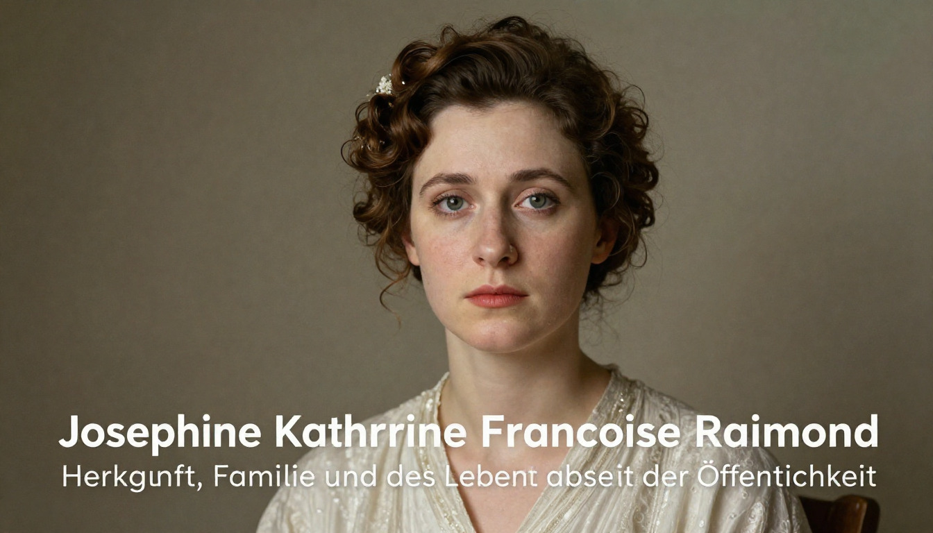 Josephine Katherine Francoise Raimond – Herkunft, Familie und das Leben abseits der Öffentlichkeit